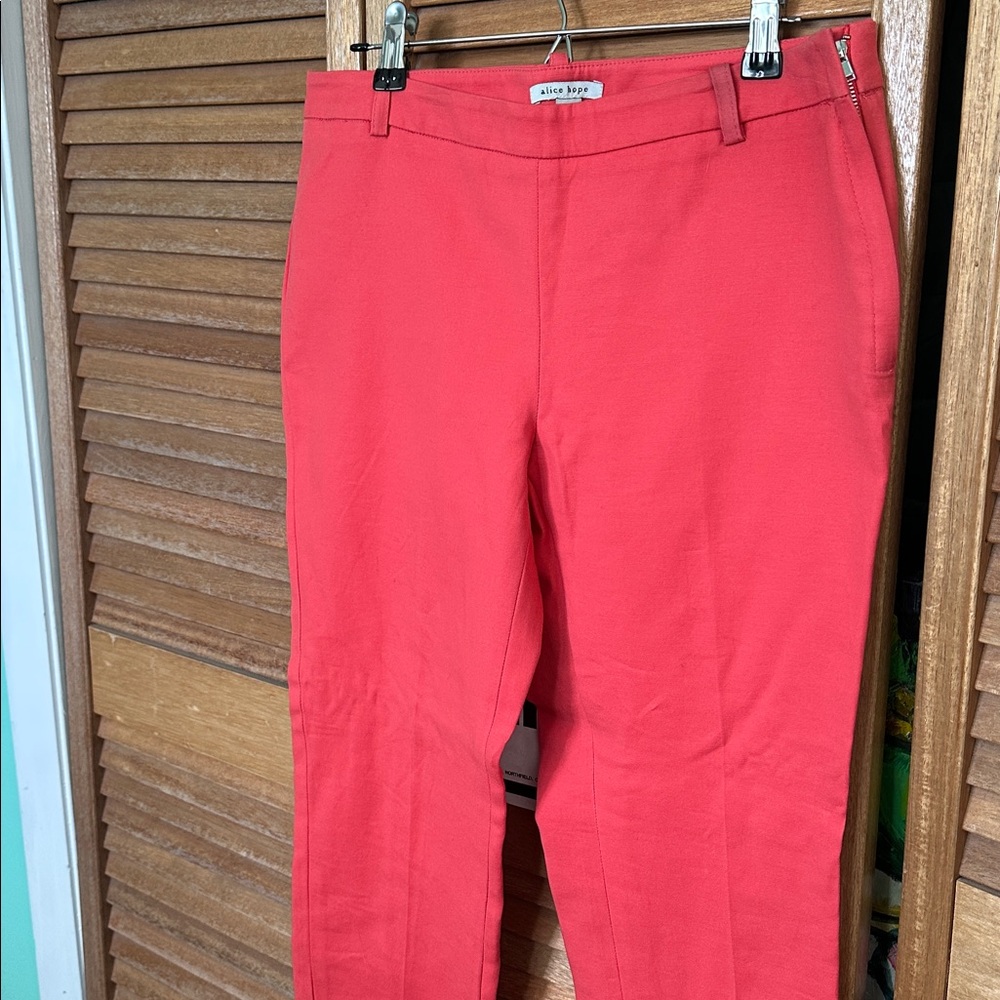 Alice hope Vibrant Red Trousers